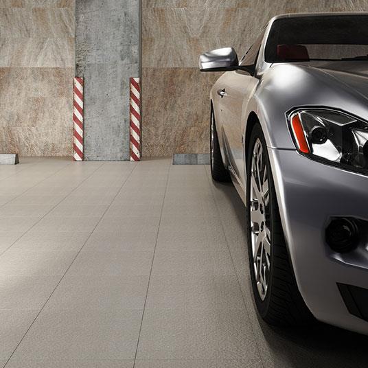 سرامیک کف فوجی ۳۰ در ۳۰ سرامیک پارکینگ البرز Fuji طوسی کرم